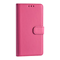 Samsung Galaxy S22 Booktype hoesje - Pasjeshouder - Magneetsluiting - Felroze