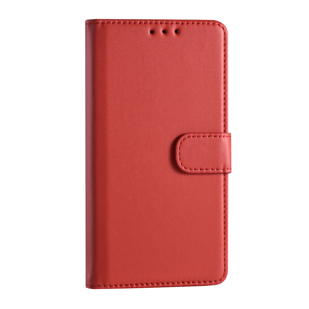 Samsung Galaxy S22 Book type Case - Card holder - Magnetic closure - Red Samsung Galaxy S22 Book type Case - Card holder - Magnetic closure - Red