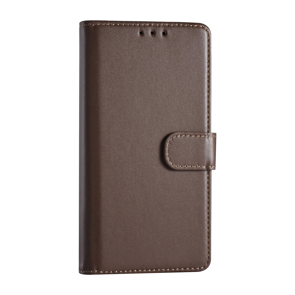Samsung Galaxy S22 Book type Case - Card holder - Magnetic closure - Brown Samsung Galaxy S22 Book type Case - Card holder - Magnetic closure - Brown