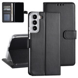 Samsung Galaxy S22 Plus Book-Case Hül - Kartenhalter - Magnetverschluss - Schwarz Samsung Galaxy S22 Plus Book-Case Hül - Kartenhalter - Magnetverschluss - Schwarz