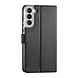 Samsung Galaxy S22 Plus Book type Case - Card holder - Magnetic closure - Black Samsung Galaxy S22 Plus Book type Case - Card holder - Magnetic closure - Black