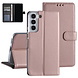 Samsung Galaxy S22 Plus Booktype hoesje - Pasjeshouder - Magneetsluiting - Rose Gold Samsung Galaxy S22 Plus Booktype hoesje - Pasjeshouder - Magneetsluiting - Rose Gold