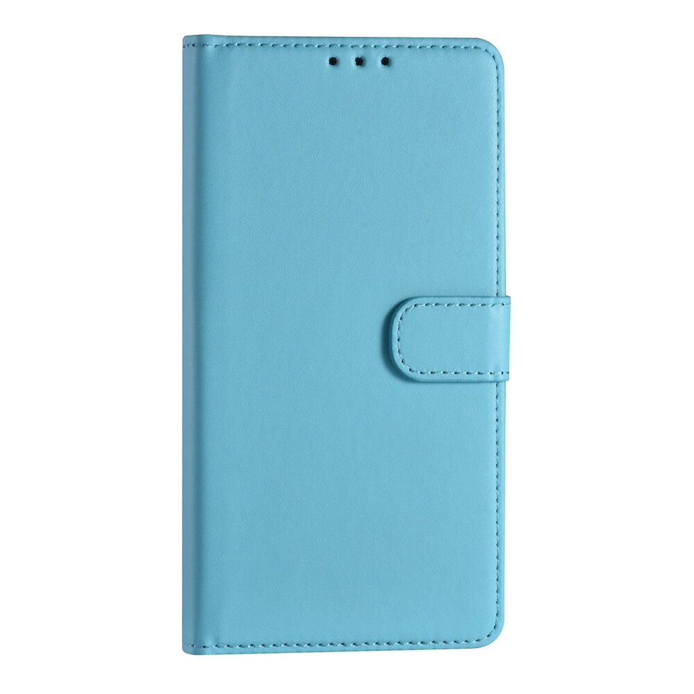 Samsung Galaxy S22 Plus Booktype hoesje - Pasjeshouder - Magneetsluiting - LichtBlauw Samsung Galaxy S22 Plus Booktype hoesje - Pasjeshouder - Magneetsluiting - LichtBlauw