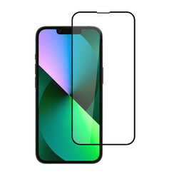 box of 10 - UNIQ Accessory 10D Couverture ComplÃ¨te Protecteur d'Ã©cran iPhone 13 Mini - Bord Noir