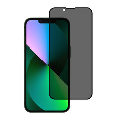 box of 10 - UNIQ Accessory iPhone 13 Screen Protector - Privacy Glass - Black