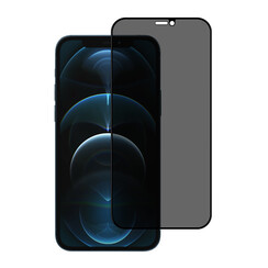 box of 10 - UNIQ Accessory iPhone 12 Pro Screenprotector - Privacy Glass - Zwart