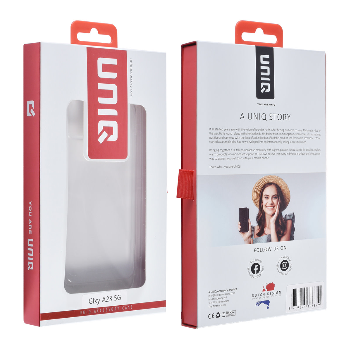 UNIQ Accessory UNIQ Accessory Samsung Galaxy A23 TPU Backcover - Transparant, foto 4 van 4