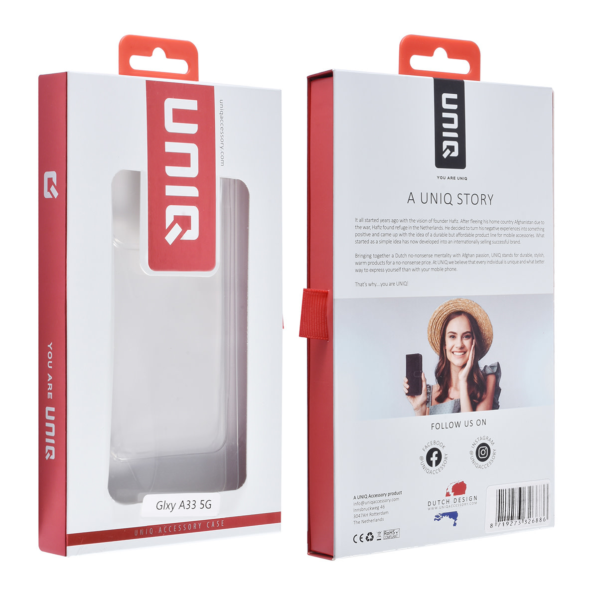UNIQ Accessory UNIQ Accessory Samsung Galaxy A33 5G TPU Backcover - Transparant, foto 4 van 4