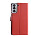Samsung Galaxy S22 Plus Book type Case - Card holder - Magnetic closure - Red Samsung Galaxy S22 Plus Book type Case - Card holder - Magnetic closure - Red
