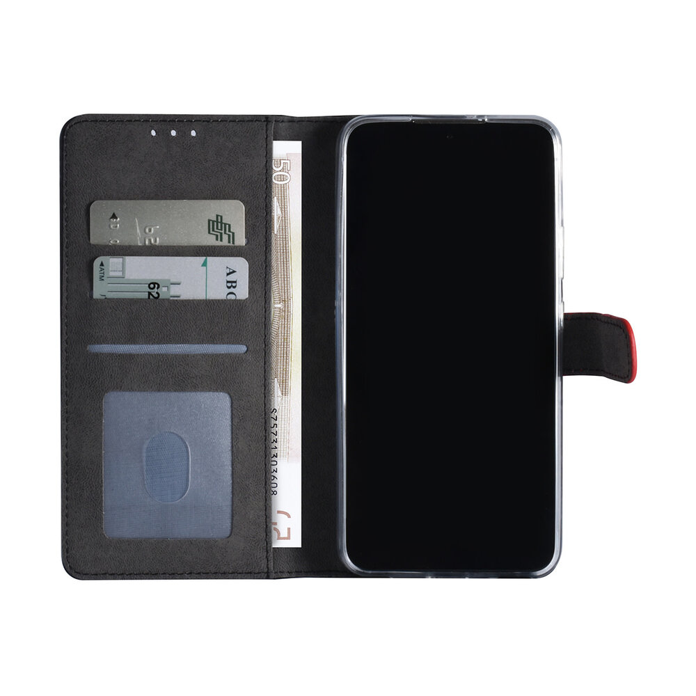Samsung Étui Galaxy S22 Plus Book type housse - Porte-cartes - Fermeture magnétique - Rouge Samsung Étui Galaxy S22 Plus Book type housse - Porte-cartes - Fermeture magnétique - Rouge