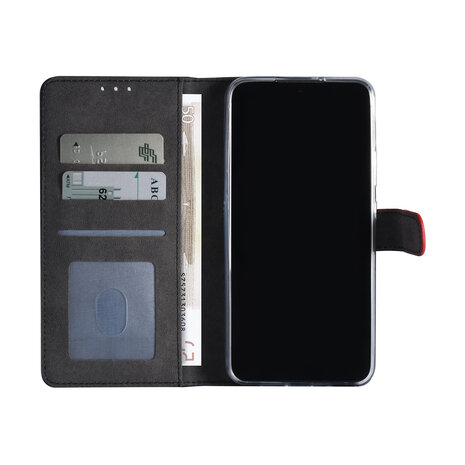 Samsung Étui Galaxy S22 Plus Book type housse - Porte-cartes - Fermeture magnétique - Rouge Samsung Étui Galaxy S22 Plus Book type housse - Porte-cartes - Fermeture magnétique - Rouge