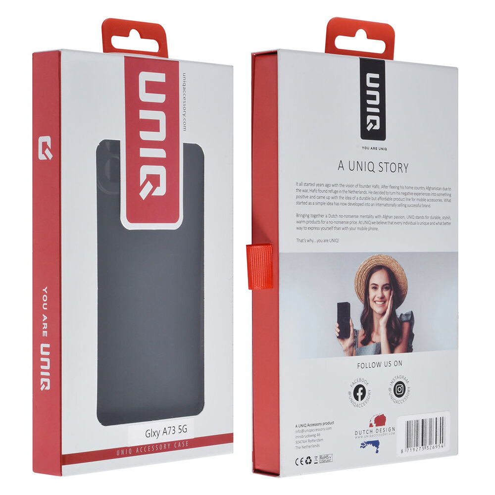 UNIQ Accessory UNIQ Accessory Galaxy A73 5G TPU Case - Black UNIQ Accessory UNIQ Accessory Galaxy A73 5G TPU Case - Black