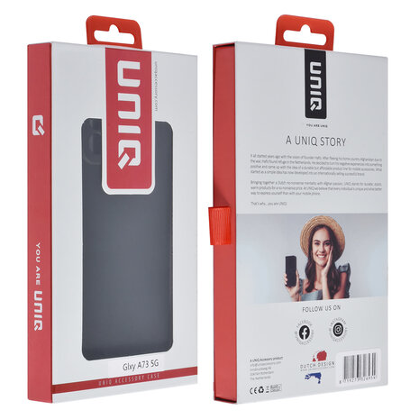 UNIQ Accessory UNIQ Accessory Galaxy A73 5G TPU Case - Black UNIQ Accessory UNIQ Accessory Galaxy A73 5G TPU Case - Black
