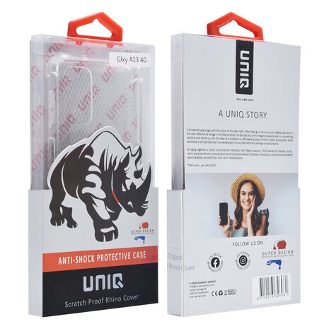 UNIQ Accessory UNIQ Accessory Galaxy A13 4G TPU Case - Antishock - Transparent UNIQ Accessory UNIQ Accessory Galaxy A13 4G TPU Case - Antishock - Transparent