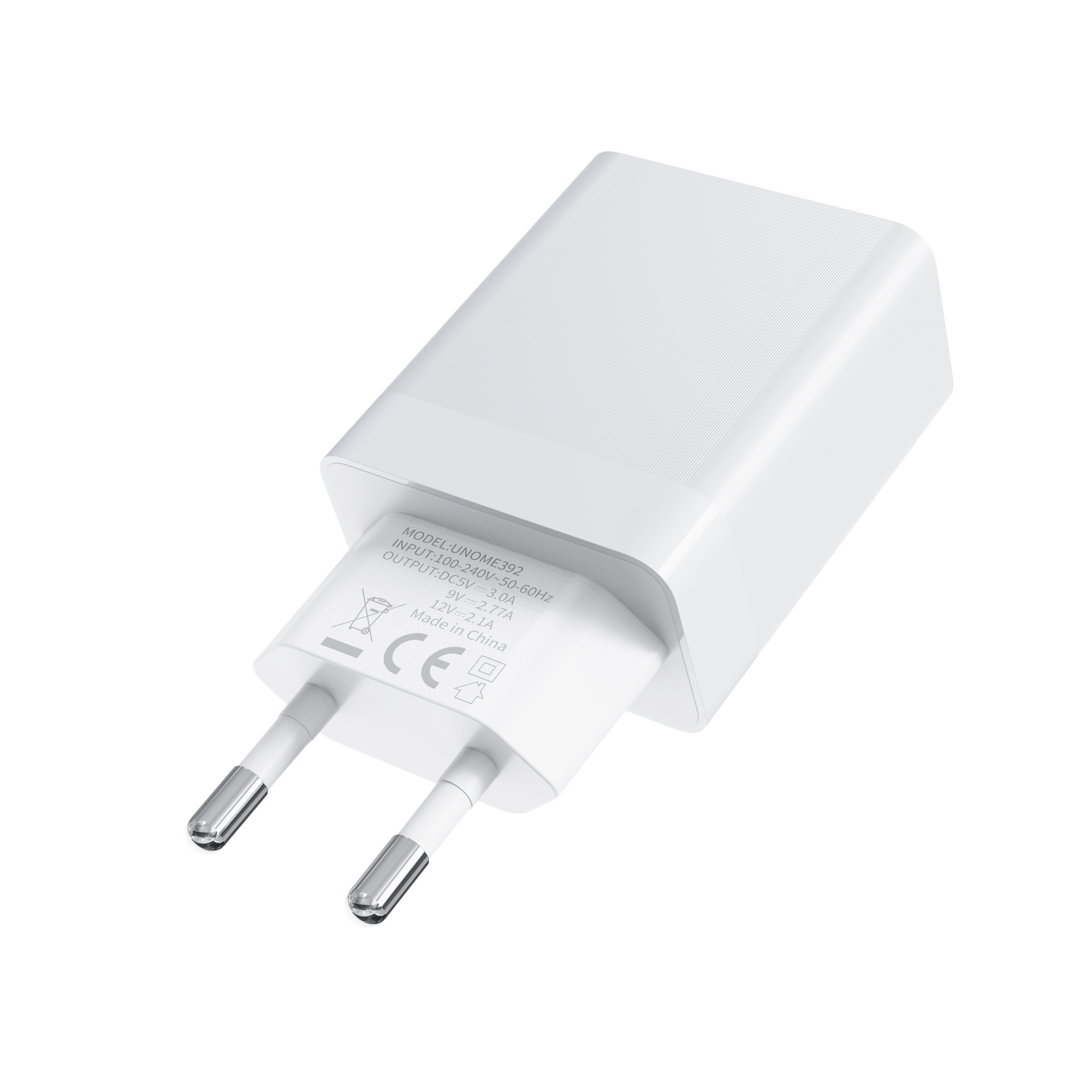 TUNIQ TUNIQ Snellader PD 25W Adapter met USB Type-C kabel - Wit, foto 3 van 5
