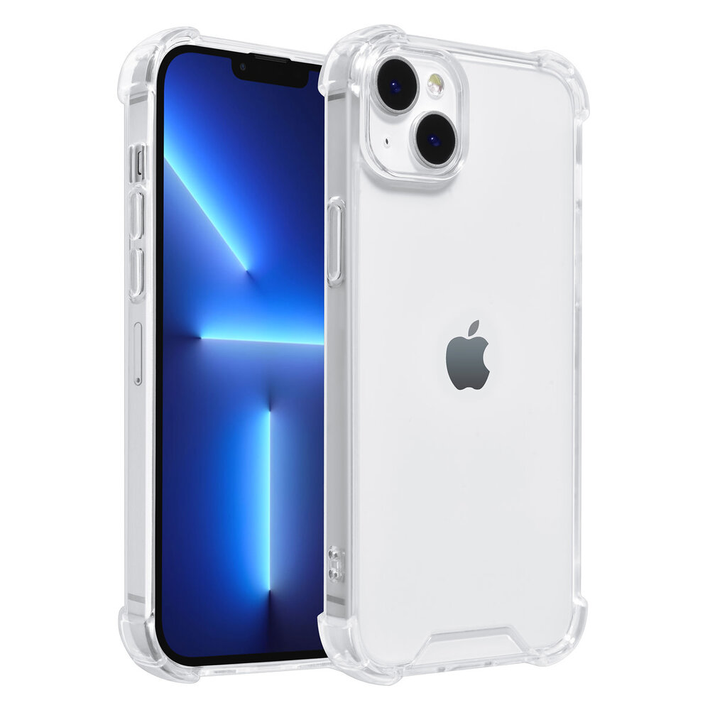 UNIQ Accessory UNIQ Accessory iPhone 14 & 15 Plus SilikonHulle - Transparent - Antishock UNIQ Accessory UNIQ Accessory iPhone 14 & 15 Plus SilikonHulle - Transparent - Antishock