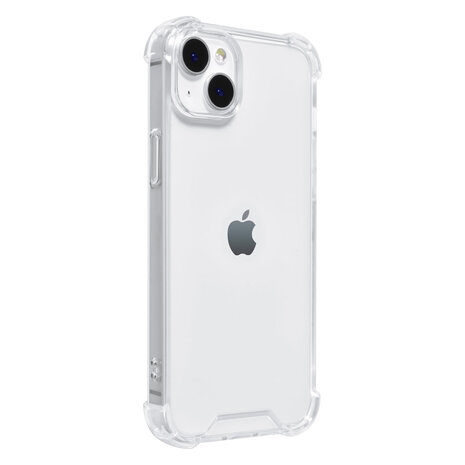 UNIQ Accessory UNIQ Accessory iPhone 14 & 15 Plus SilikonHulle - Transparent - Antishock UNIQ Accessory UNIQ Accessory iPhone 14 & 15 Plus SilikonHulle - Transparent - Antishock