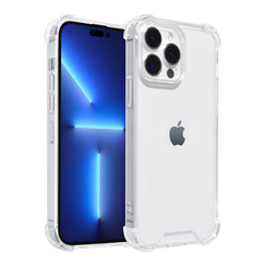UNIQ Accessory iPhone 14 Pro Max Silikonhülle - Transparent - Antishock