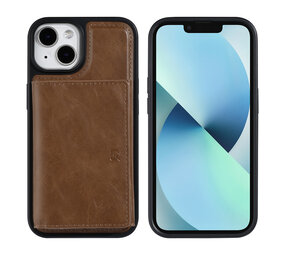 UNIQ Accessory UNIQ Accessory Coque arriere rigide iPhone 14 & 13- avec porte-carte amovible - Marron UNIQ Accessory UNIQ Accessory Coque arriere rigide iPhone 14 & 13- avec porte-carte amovible - Marron
