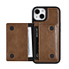 UNIQ Accessory UNIQ Accessory iPhone 14 & 13 Hardcase Backcover - with removable card holder - Dark Brown UNIQ Accessory UNIQ Accessory iPhone 14 & 13 Hardcase Backcover - with removable card holder - Dark Brown