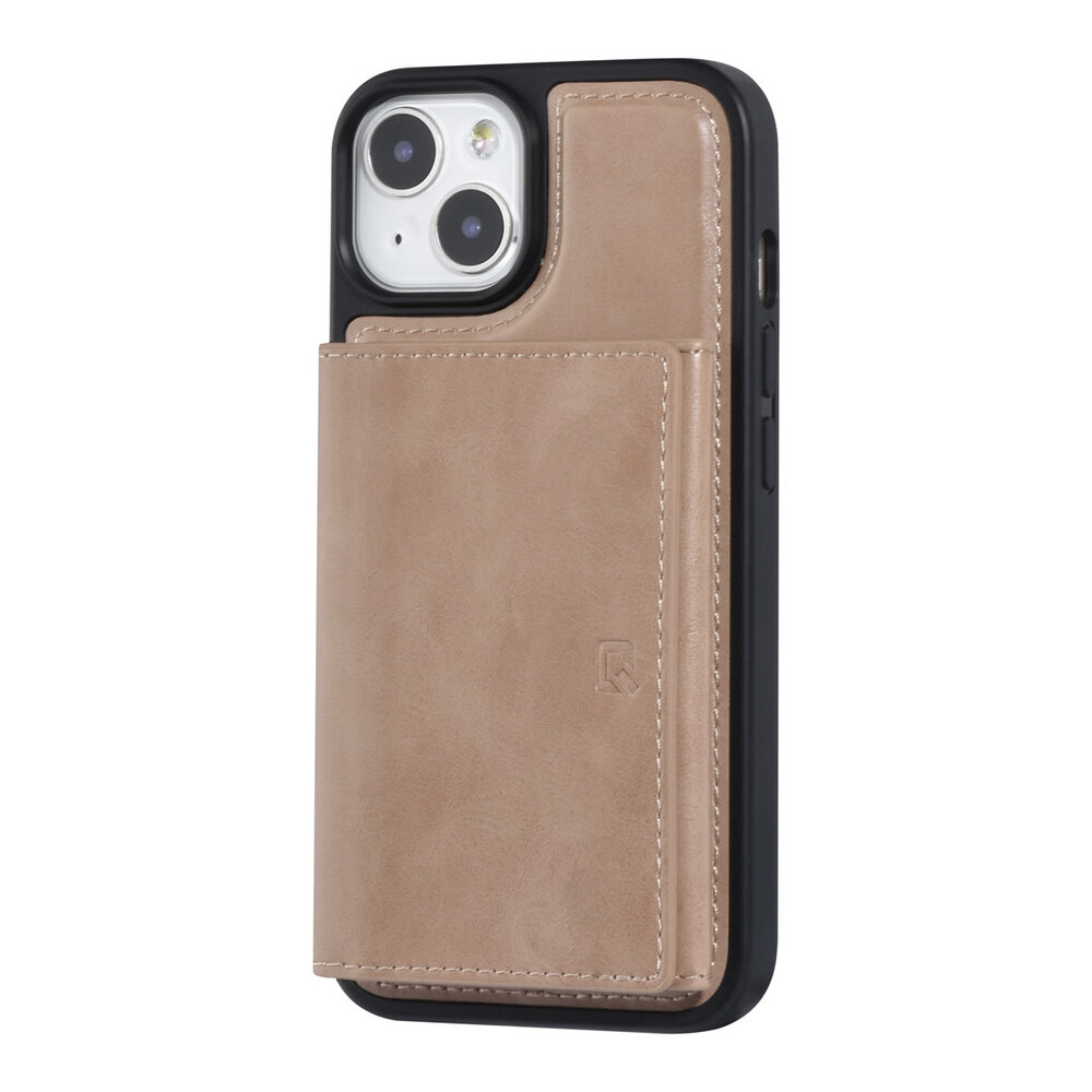 UNIQ Accessory UNIQ Accessory iPhone 14 & 13 Hardcase Backcover - with removable card holder - Rose Gold UNIQ Accessory UNIQ Accessory iPhone 14 & 13 Hardcase Backcover - with removable card holder - Rose Gold