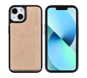 UNIQ Accessory UNIQ Accessory Coque arriere rigide iPhone 14 & 13- avec porte-carte amovible - Or