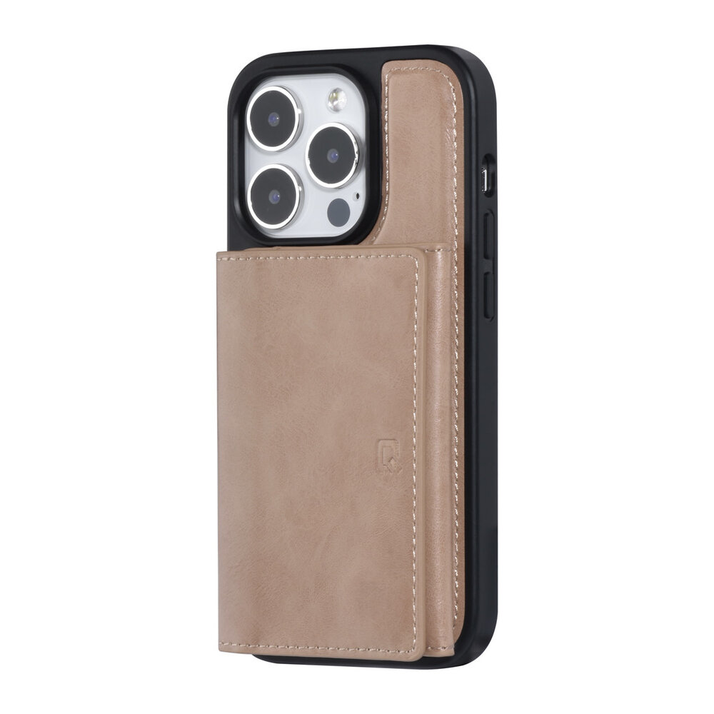 UNIQ Accessory UNIQ Accessory iPhone 14 Pro Hardcase-Rückseite - mit abnehmbarem Kartenhalter - Rose Gold UNIQ Accessory UNIQ Accessory iPhone 14 Pro Hardcase-Rückseite - mit abnehmbarem Kartenhalter - Rose Gold