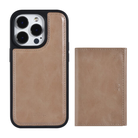UNIQ Accessory UNIQ Accessory iPhone 14 Pro Hardcase-Rückseite - mit abnehmbarem Kartenhalter - Rose Gold UNIQ Accessory UNIQ Accessory iPhone 14 Pro Hardcase-Rückseite - mit abnehmbarem Kartenhalter - Rose Gold