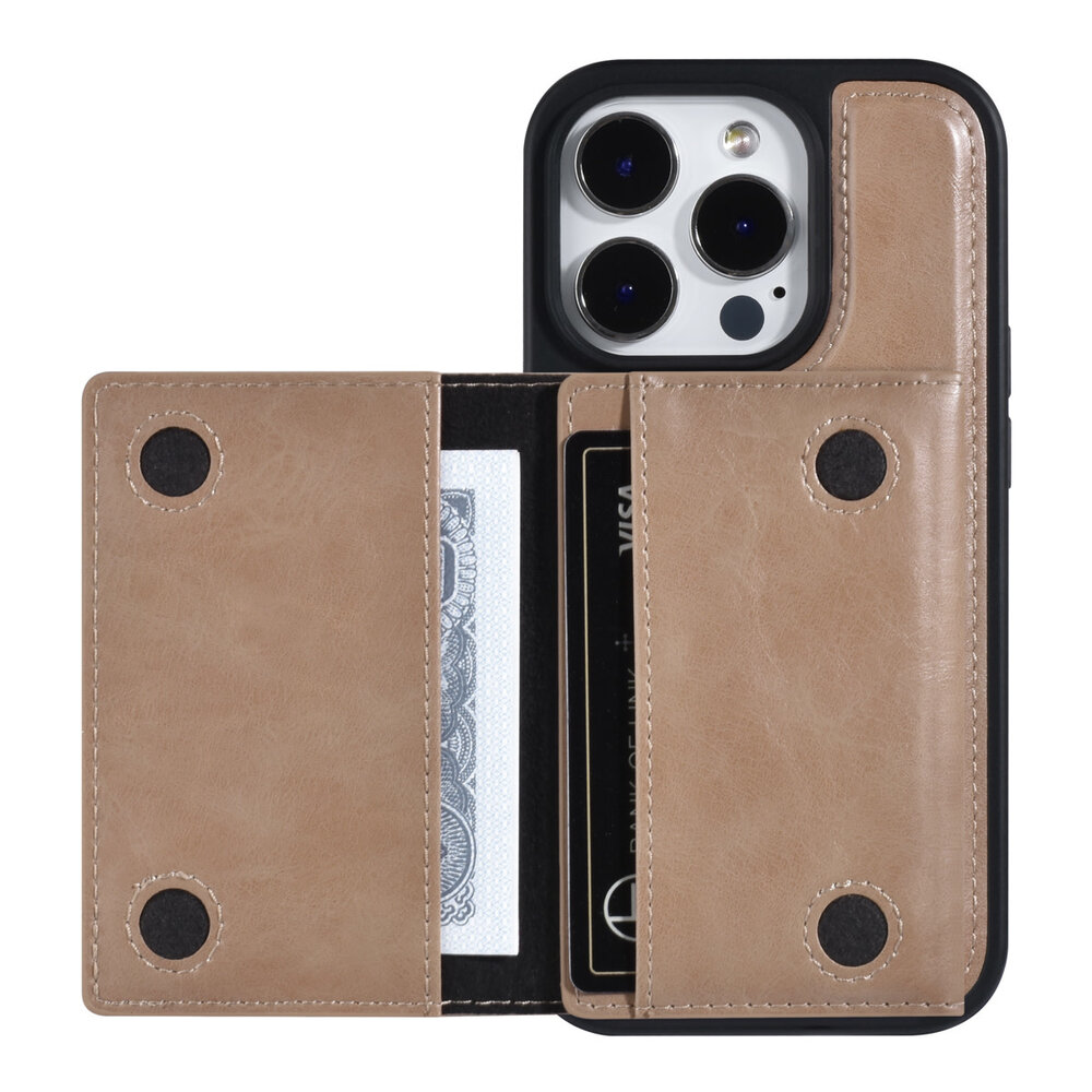 UNIQ Accessory UNIQ Accessory iPhone 14 Pro Hardcase-Rückseite - mit abnehmbarem Kartenhalter - Rose Gold UNIQ Accessory UNIQ Accessory iPhone 14 Pro Hardcase-Rückseite - mit abnehmbarem Kartenhalter - Rose Gold