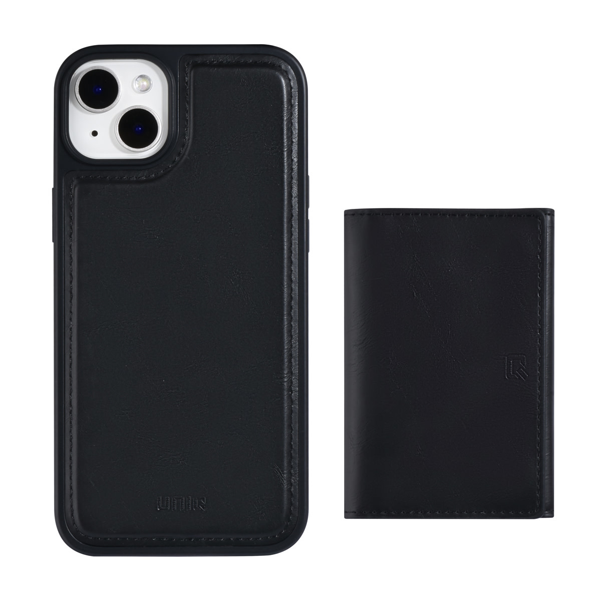 UNIQ Accessory UNIQ Accessory iPhone 14 Plus Backcover hoesje - met afneembare Pasjeshouder - Zwart, foto 2 van 6