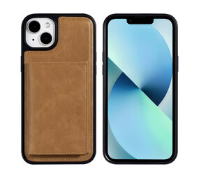 UNIQ Accessory UNIQ Accessory iPhone 14 & 15 Plus Hardcase-Ruckseite - mit abnehmbarem Kartenhalter - Hellbraun UNIQ Accessory UNIQ Accessory iPhone 14 & 15 Plus Hardcase-Ruckseite - mit abnehmbarem Kartenhalter - Hellbraun