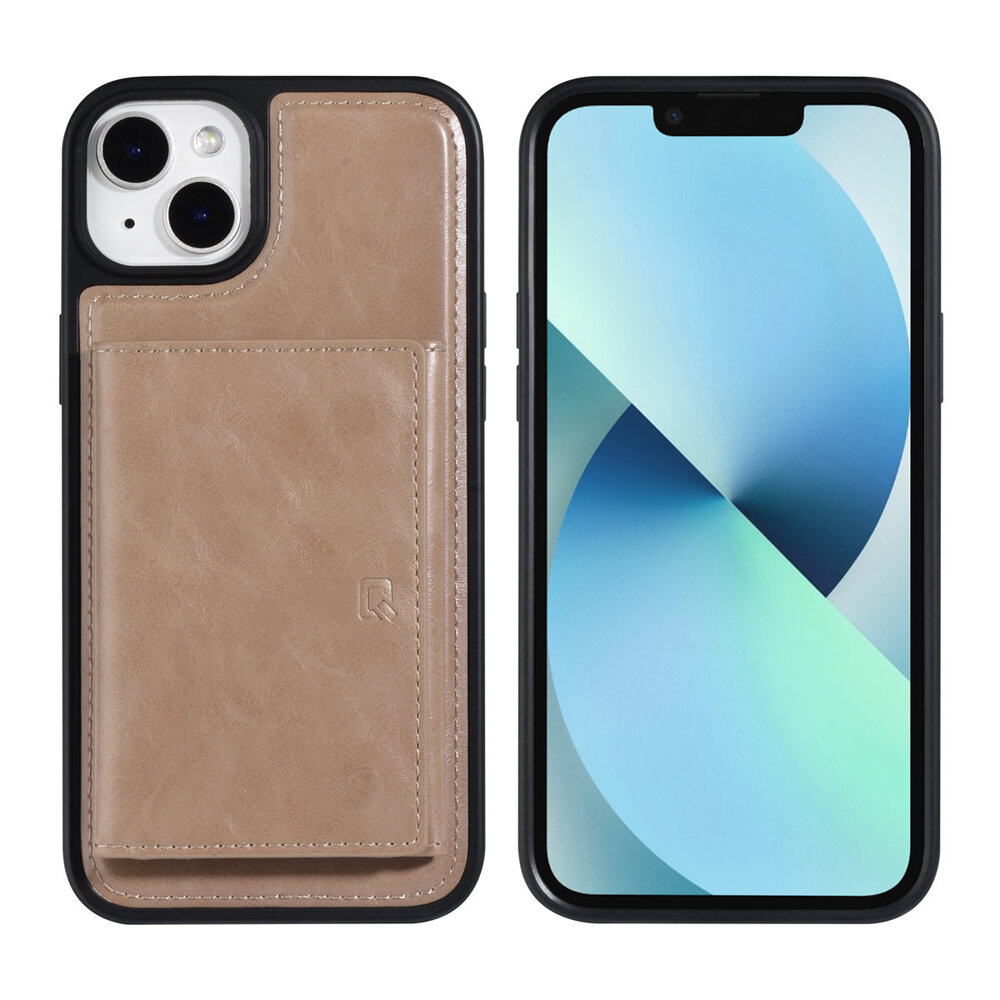 UNIQ Accessory UNIQ Accessory iPhone 14 Plus Backcover hoesje - met afneembare Pasjeshouder - Rose Gold UNIQ Accessory UNIQ Accessory iPhone 14 Plus Backcover hoesje - met afneembare Pasjeshouder - Rose Gold