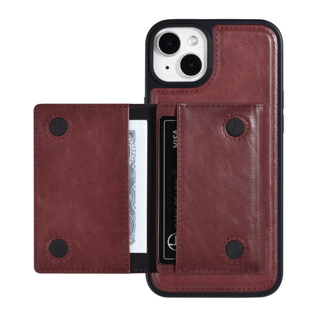 UNIQ Accessory UNIQ Accessory Coque arriere rigide iPhone 14 & 15 Plus- avec porte-carte amovible - Rouge UNIQ Accessory UNIQ Accessory Coque arriere rigide iPhone 14 & 15 Plus- avec porte-carte amovible - Rouge