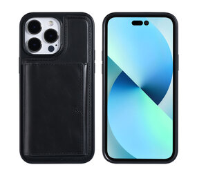 UNIQ Accessory UNIQ Accessory iPhone 14 Pro Max Backcover hoesje - met afneembare Pasjeshouder - Zwart UNIQ Accessory UNIQ Accessory iPhone 14 Pro Max Backcover hoesje - met afneembare Pasjeshouder - Zwart