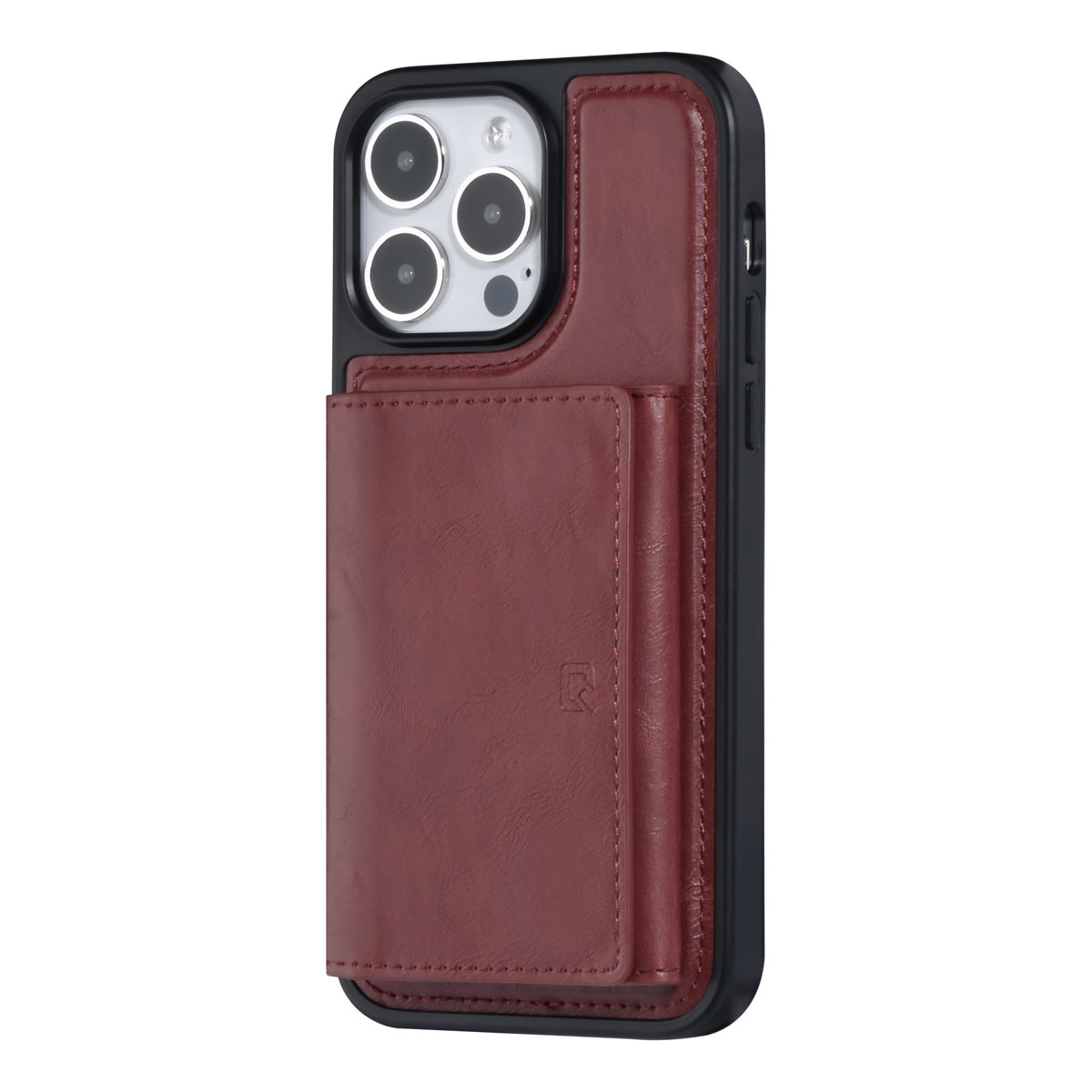 UNIQ Accessory UNIQ Accessory iPhone 14 Pro Max Backcover hoesje - met afneembare Pasjeshouder - Rood, foto 3 van 6