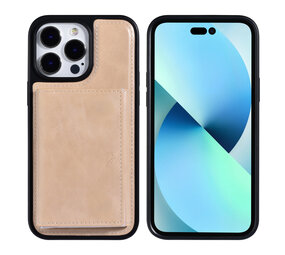 UNIQ Accessory UNIQ Accessory Coque arrière rigide iPhone 14 Pro Max- avec porte-carte amovible - Or UNIQ Accessory UNIQ Accessory Coque arrière rigide iPhone 14 Pro Max- avec porte-carte amovible - Or