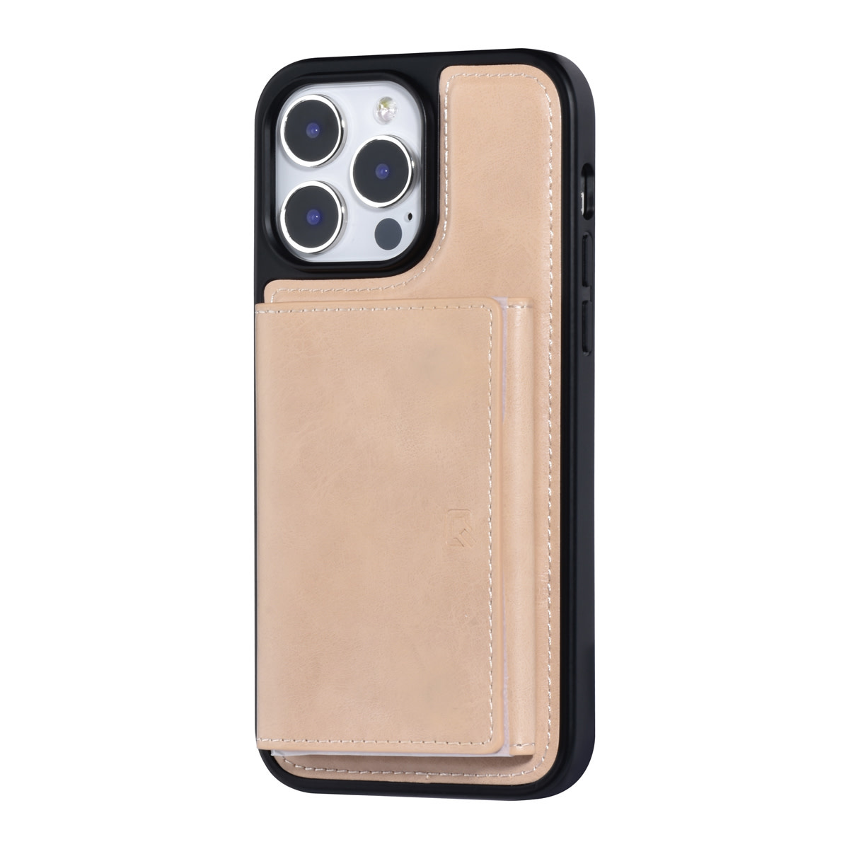 UNIQ Accessory UNIQ Accessory iPhone 14 Pro Max Backcover hoesje - met afneembare Pasjeshouder - Goud, foto 3 van 6