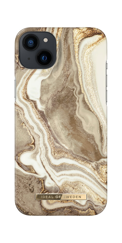iDeal of Sweden iDeal of Sweden Coque arriere pour iPhone 14 & 15 Plus - Fashion Case - Golden Sand Marble iDeal of Sweden iDeal of Sweden Coque arriere pour iPhone 14 & 15 Plus - Fashion Case - Golden Sand Marble