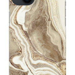 iDeal of Sweden iPhone 14 & 15 Plus Hulle - Fashion Case - Golden Sand Marble
