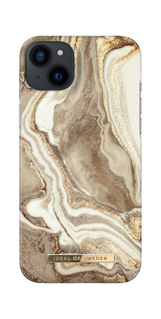 iDeal of Sweden iDeal of Sweden Coque arriere pour iPhone 14 & 15 Plus - Fashion Case - Golden Sand Marble iDeal of Sweden iDeal of Sweden Coque arriere pour iPhone 14 & 15 Plus - Fashion Case - Golden Sand Marble