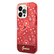 Guess Guess coque arrière rigide pour iPhone 14 Pro - Collection Cachemire - Rouge Guess Guess coque arrière rigide pour iPhone 14 Pro - Collection Cachemire - Rouge