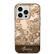 Guess Guess coque arrière rigide pour iPhone 14 Pro - Collection Porcelaine - Marron Guess Guess coque arrière rigide pour iPhone 14 Pro - Collection Porcelaine - Marron