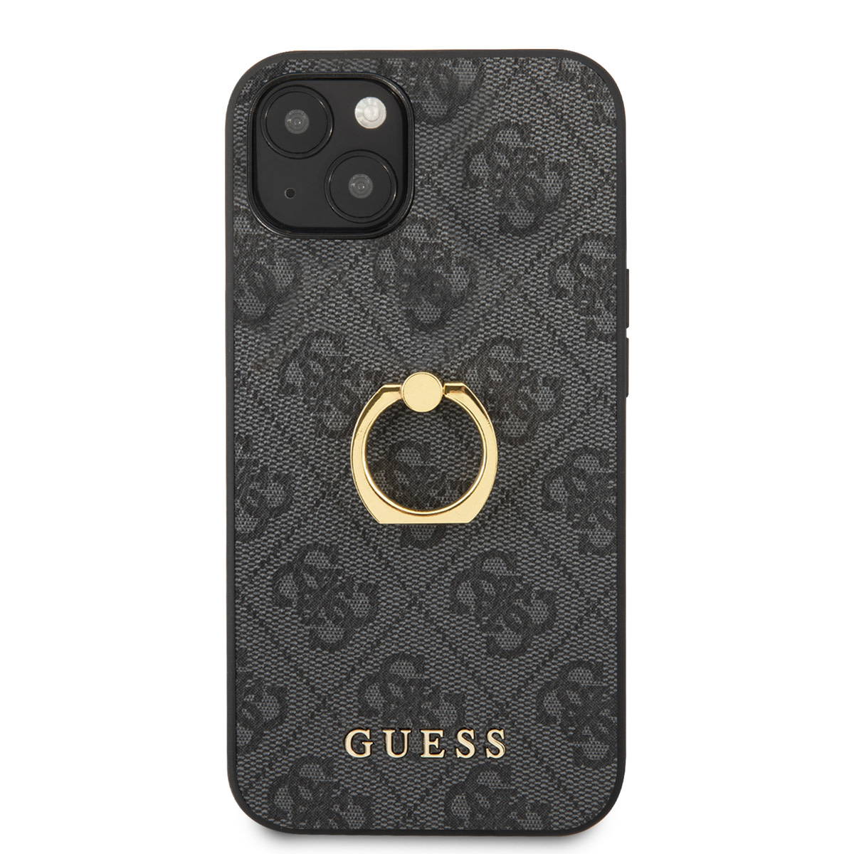 Guess Guess iPhone 14 & 15 Plus Hardcase Backcover - 4G - Met Ringhouder - Grijs, foto 3 van 6