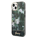 Guess Guess iPhone 14 & 15 Plus Hardcase Backcover - Jungle Collectie - Groen Guess Guess iPhone 14 & 15 Plus Hardcase Backcover - Jungle Collectie - Groen