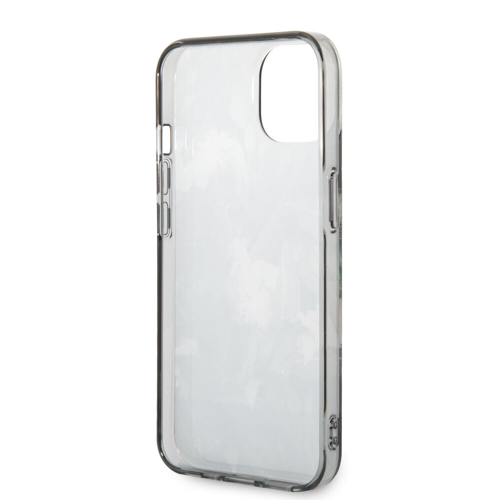 Guess Guess iPhone 14 & 15 Plus Hardcase Backcover - Jungle Collectie - Groen Guess Guess iPhone 14 & 15 Plus Hardcase Backcover - Jungle Collectie - Groen