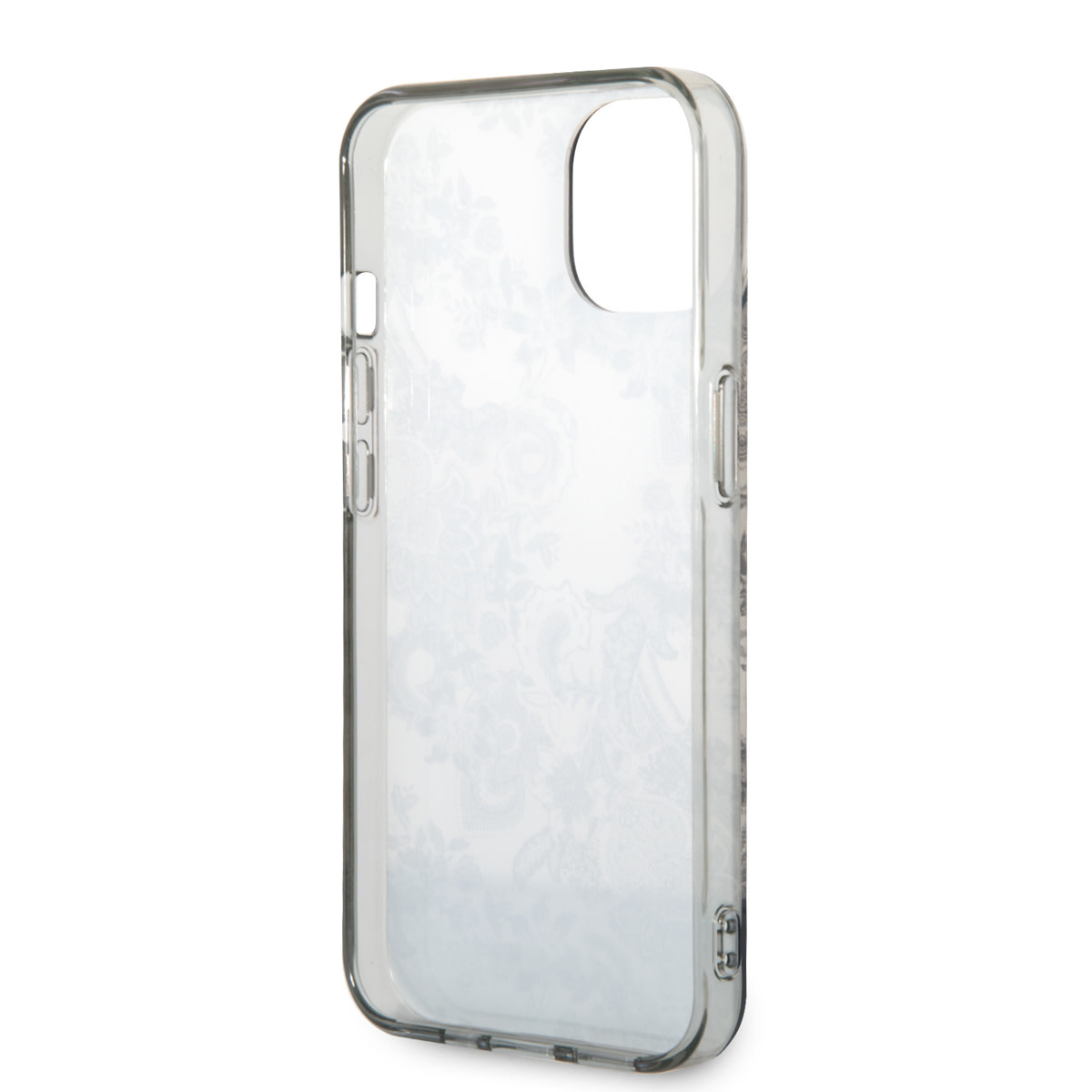 Guess Guess iPhone 14 & 15 Plus Hardcase Backcover - Porselein Collectie - Grijs, foto 6 van 6