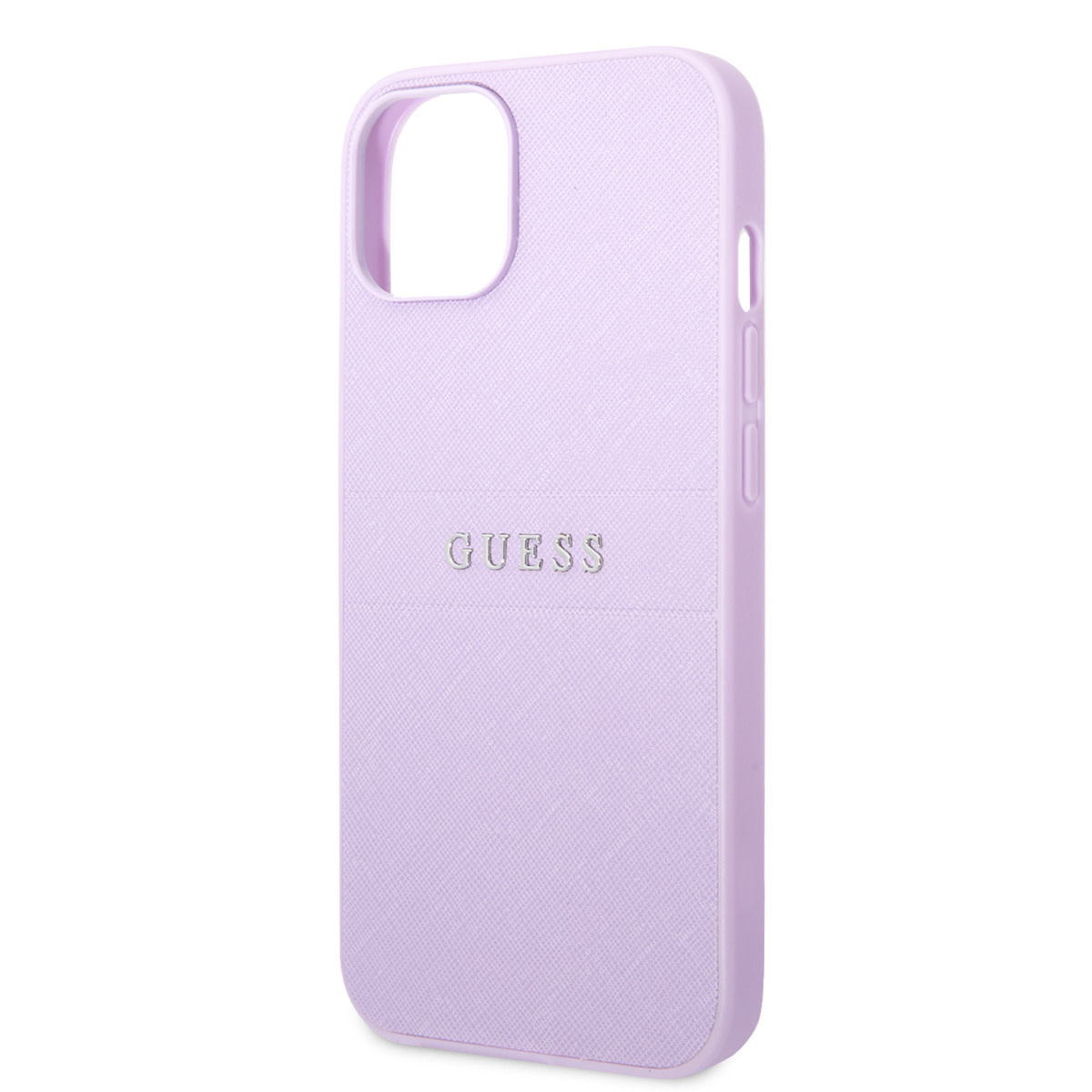 Guess Guess iPhone 14 & 15 Plus Hardcase Backcover - Saffiano - Paars, foto 5 van 6