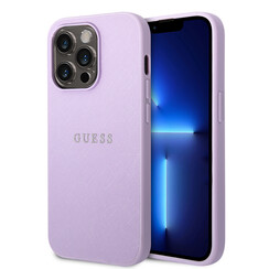 Guess iPhone 14 Pro Max Hardcase Backcover - Saffiano - Purple
