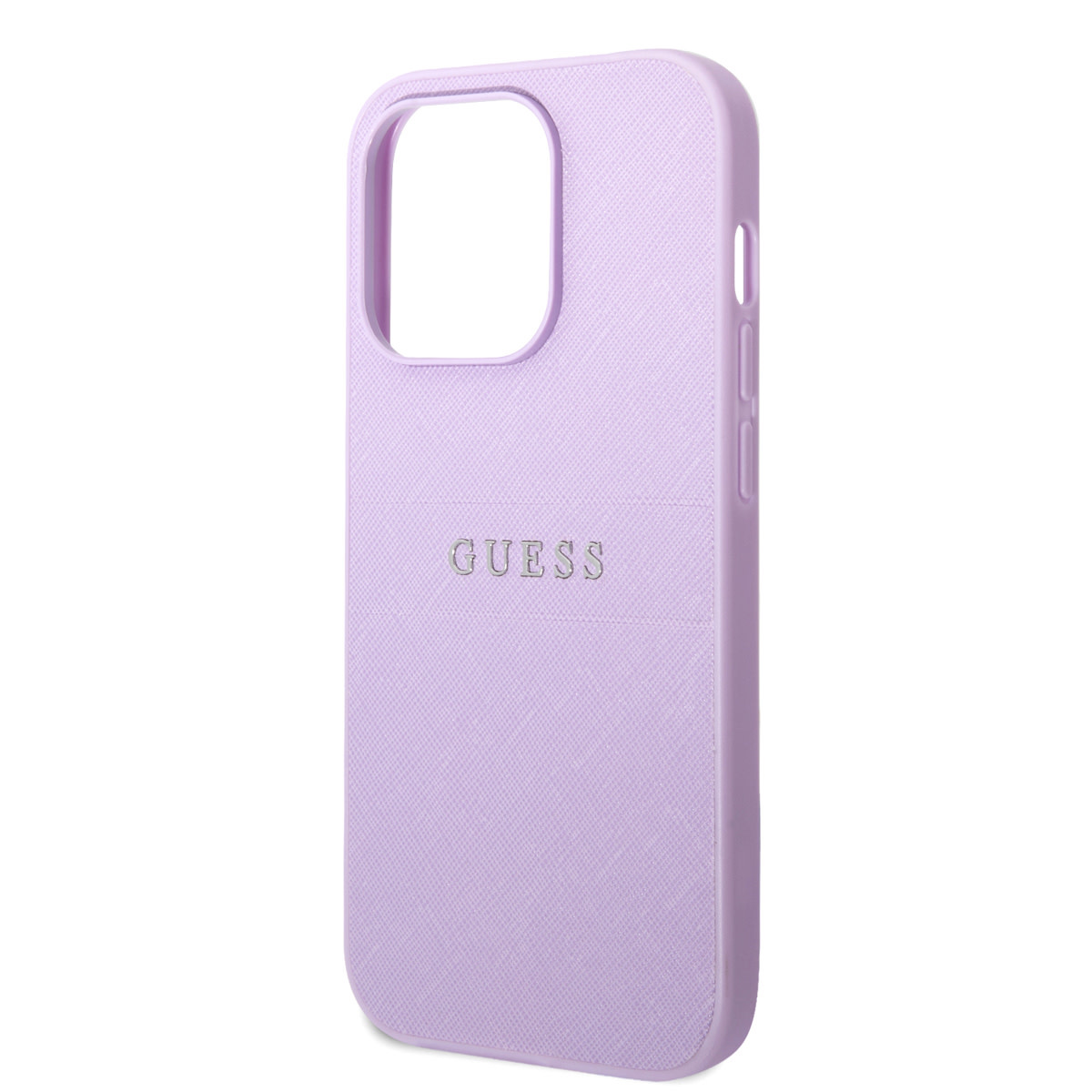 Guess Guess iPhone 14 Pro Max Hardcase Backcover - Saffiano - Paars, foto 5 van 6