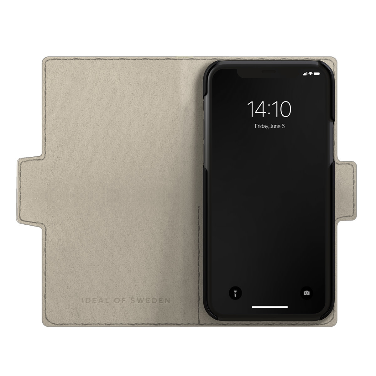 iDeal of Sweden iDeal of Sweden iPhone 13 Pro Max Wallet Case - Pasjeshouder - Camel Croco, foto 4 van 6